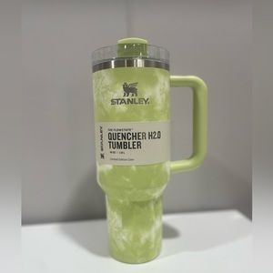 Stanley 40 oz Citron tie dye tumbler LIMITED EDITION